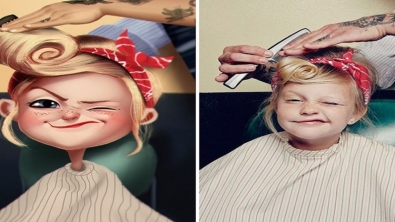 Illustration : "Il utilise les photos de parfaits inconnus pour réaliser des illustrations sublimes ! "