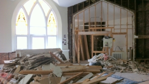 Illustration : "Ils transforment une église en maison contemporaine ! J'aime beaucoup le résultat..."