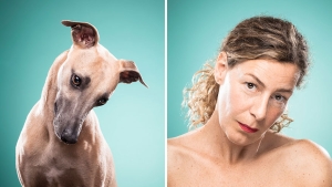 Illustration : "Tel humain, tel chien : 22 photos d'hommes et de femmes imitant leurs chiens"