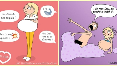 Illustration : Le calvaire des femmes enceintes résumé à travers 24 illustrations qui devraient parler à toutes les mamans !
