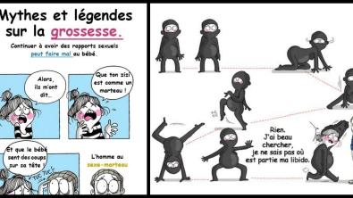 Illustration : "Ces 15 illustrations très drôles résument parfaitement ce qu'est la maternité en 2015… Celle sur le ménage est excellente !"