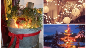 Illustration : "Découvrez ces 19 magnifiques idées de décorations qui illumineront votre fête de Noël…La 2 est très facile à faire !"