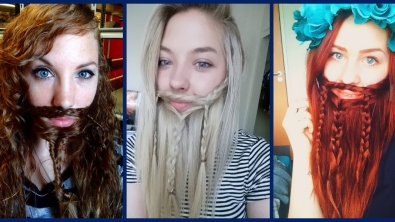 Illustration : Se tailler les cheveux en forme de barbe, la nouvelle mode des femmes qui fait fureur… Qu’en pensez-vous ? 