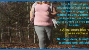 Image illustrant l'article Voyant son fils crier « grosse vache » à une femme qui court, elle le punit de brillante manière ! La mère de l’année...