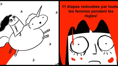 Illustration : "Pas facile d’avoir ses règles ! Toutes les femmes redoutent ces 11 étapes..."