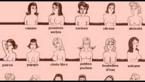 Illustration : "Astuce: La forme de vos seins peut en dire beaucoup sur vous, vous allez être surprise !"