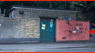 Illustration : "Pendant un an, un graffeur et un laveur de mur se sont fait la guerre… Des clichés hilarants !"