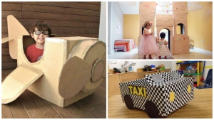 jouets en carton