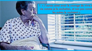 Illustration : "Cette infirmière révèle les 5 plus grands regrets qu’ont les gens sur leur lit de mort..."