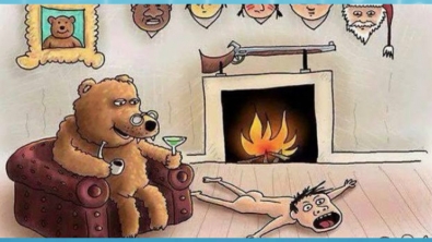 Illustration : Et si les animaux se comportaient comme des hommes... Inversons les rôles !