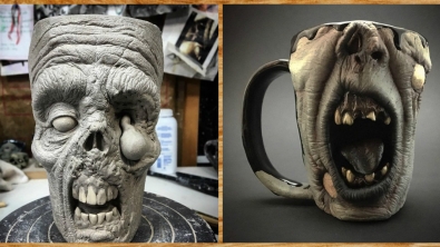 Illustration : Et si vous preniez le café dans l’une de ces 10 tasses de zombie au petit-déj ?