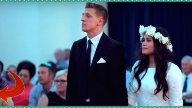 Illustration : Vous ne verrez pas deux fois une danse de ce type dans un mariage ! Bravo pour l’originalité… 