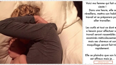 Illustration : Cette mère endormie tenant son enfant contre elle fait actuellement le tour du monde ! L'hommage de son mari est magnifique...