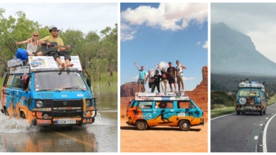 Illustration : "Un van et 8 euros par jour… Il n’en fallait pas plus à ce couple pour démarrer un tour du monde !"
