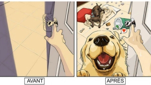 Illustration : "Si vous avez un chien, vous n’aurez aucune peine à vous identifier à ces 8 illustrations "
