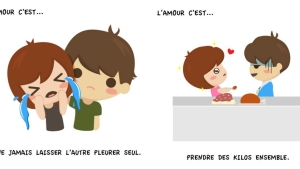 Illustration : "C'est quoi l'amour ? La réponse avec ces 25 illustrations tellement vraies..."