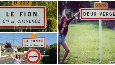 Illustration : "Oui oui, ces 50 villes se trouvent vraiment en France ! Vous allez rire..."