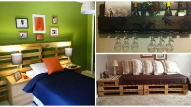 Illustration : "Voici comment rendre de vieilles palettes de bois utiles et décoratives : 60 idées !"