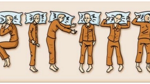 Illustration : "La manière dont vous dormez en révèle beaucoup sur votre personnalité ! Pour ma part, c'est très vrai..."