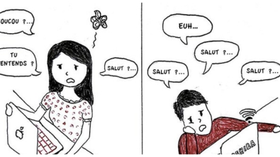 Illustration : "15 images qui illustrent parfaitement les relations de couple à distance"