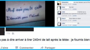 Illustration : "Ces 23 statuts de mamans qui vont un peu trop loin sur facebook... Trop, c'est trop !"