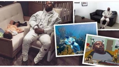 Illustration : Kanye West s’endort et les internautes s’amusent à le Photoshoper...