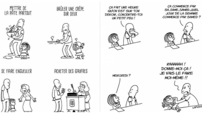Illustration : "Pas facile la vie de papa, la preuve avec ces 13 illustrations amusantes… Messieurs, vous vous y retrouvez ?"