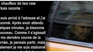 Illustration : "En embarquant cette vieille dame, ce chauffeur de taxi ne pensait pas que ça changerait sa vie..."