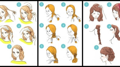Illustration : "20 idées de coiffures aussi jolies que simples à reproduire..."