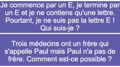 Illustration : "12 énigmes que vous allez sans doute avoir du mal à résoudre !"