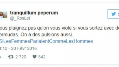 Illustration : "Si les femmes parlaient comme les hommes : quand les tweets tordent le cou aux clichés sexistes"