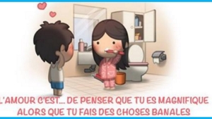 Illustration : "Il a réalisé ces 28 illustrations pour montrer l'amour qu'il porte à sa femme... C'est adorable !"