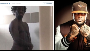 Illustration : "Booba attaque Fababy en publiant une photo de lui, nu dans sa salle de bain !"