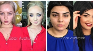 Illustration : "La force du maquillage dans une nouvelle série de photos avant/après signées par Goar Avetisyan !"