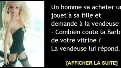 Illustration : "Ce papa voulait acheter une Barbie à sa fille mais il ne s'attendait pas à ce que la vendeuse lui dise ça !"