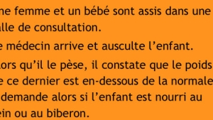 Illustration : "L'auscultation la plus bénéfique qui soit... Enfin, ça dépend pour qui..."