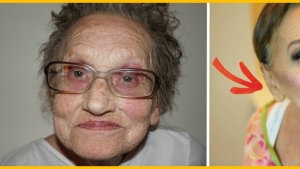 Illustration : "Elle a 80 ans et se fait maquiller par sa petite fille. Le résultat est incroyable !"