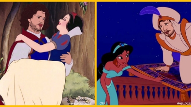 Illustration : "Magique: Et si Jon Snow remplaçait les princes Disney..."