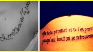 Illustration : "10 tatouages qui perdent tout leur 