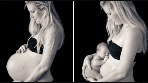 Illustration : "Avant et après l'accouchement: 35 photos magnifiques qui vous donneront surement des idées !"