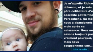 Illustration : "Une maman abandonne sa fille d'un mois, la laissant seule avec son papa... Ce dernier écrit cette lettre ouverte très touchante !"