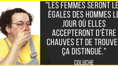 Illustration : "Les 30 citations les plus hilarantes de Coluche... Déjà 30 ans qu'il s'en est allé !"