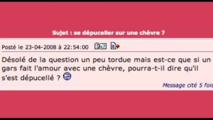 Illustration : "Le meilleur du pire de Doctissimo: 20 messages qui prouvent que certains internautes ne sont pas bien dans leur tête..."