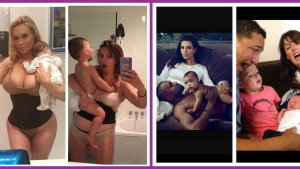 Illustration : "Maman sur Instagram Vs Maman dans la vie: Elle parodie les photos faussement parfaites des Stars avec un humour contagieux !"