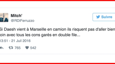Illustration : "Daesh menace Marseille mais les habitants de la cité phocéenne montrent qu'il n'ont pas peur... 20 Tweets hilarants !"