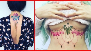 Illustration : "Les 18 plus beaux tatouages de Pis Saro qui trouve son inspiration entre nature et animaux..."