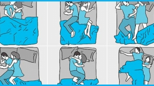 Illustration : "La position dans laquelle vous dormez révèle TOUT sur votre relation amoureuse ! Ce qu'il faut savoir: "