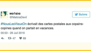 Illustration : "#NousLesVieuxOn: Top 30 des tweets qui vous rendront nostalgiques... "