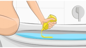 Illustration : "Avez-vous déjà pensé à mettre de le moutarde dans votre bain ? Cela pourrait vous changer la vie..."