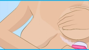 Illustration : "Après avoir lu ceci, vous placerez notamment votre déo directement sous vos seins pour éviter la transpiration !"